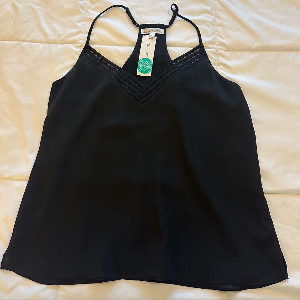 Nine Britton Black Camisole Top - NWT - Picture 5 of 10